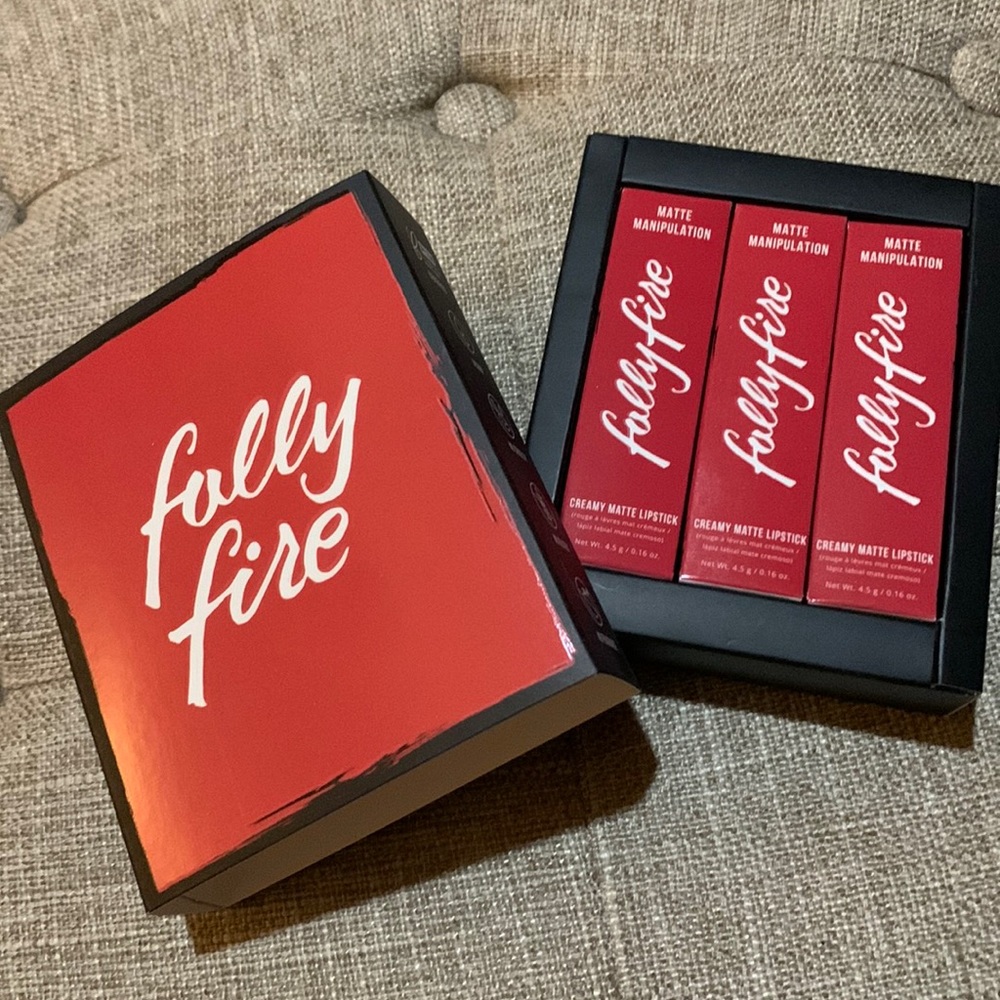 Folly Fire - Lipstick Trio 🔥NIB🔥